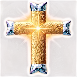 Sparkling Cross Aspect Png Oko PNG image