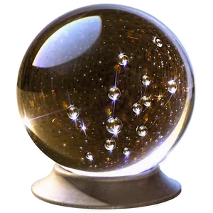 Sparkling Crystal Ball Png Mba21 PNG image