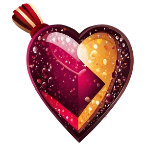 Sparkling Cute Heart PNG 05232024