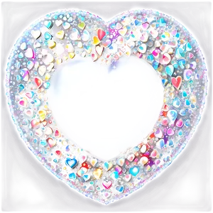Sparkling Cute Heart PNG 9