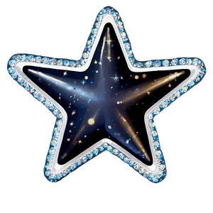 Sparkling Cute Star PNG Wjg86 PNG