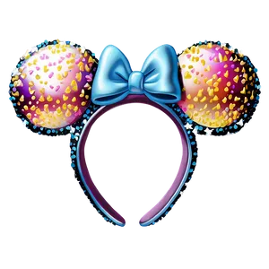 Sparkling Disney Ears Png Mgy PNG image