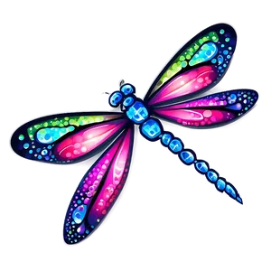 Sparkling Dragonfly PNG Gjt45 PNG