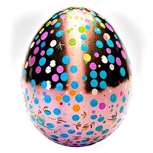 Sparkling Easter Egg PNG Jcy14