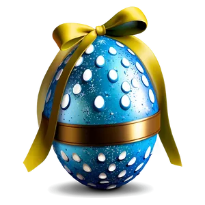 Sparkling Easter Egg PNG Jrd