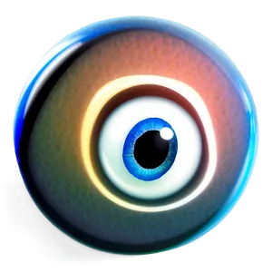 Sparkling Evil Eye PNG 05232024