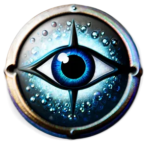 Sparkling Evil Eye PNG Yyt83