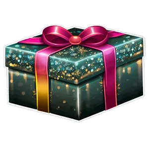 Sparkling Gift Box PNG Mvn