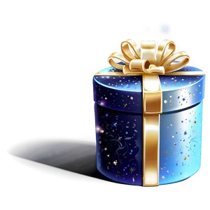 Sparkling Gift Box PNG Xpi