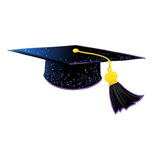 Sparkling Graduation Cap Png Pwf1 PNG image