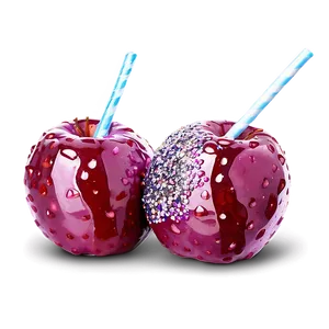 Sparkling Grape Candy Apple Png Ooa49 PNG image