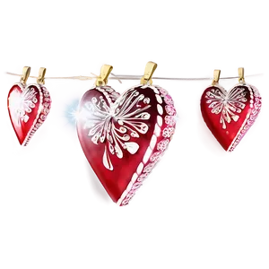 Sparkling Happy Valentines Day PNG 05232024