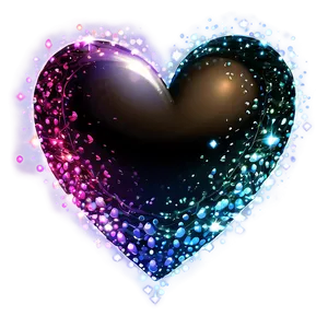 Sparkling Heart Clipart Effect PNG 92