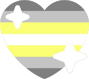 Sparkling Heart Emoji Graphic PNG image
