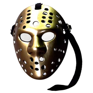 Sparkling Hockey Mask Design PNG Pie