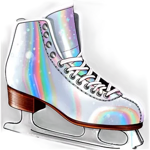 Sparkling Ice Skates Png Kje79 PNG image