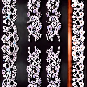 Sparkling Lace Detail Texture PNG 69
