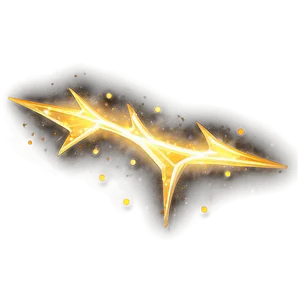 Sparkling Lightning Bolt PNG 55