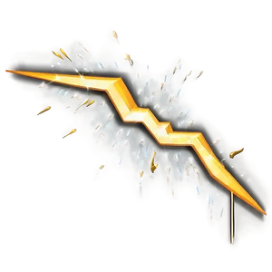 Sparkling Lightning Bolt PNG Mlk80