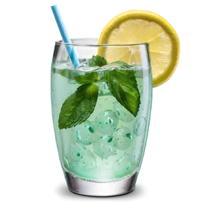 Sparkling Mint Lemonade Png 05252024 PNG image
