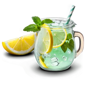 Sparkling Mint Lemonade Png 96 PNG image
