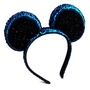 Sparkling Mouse Ears Design PNG Gke13 PNG