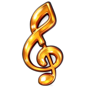 Sparkling Musical Note Png 06122024 PNG image