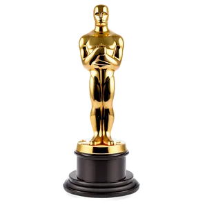 Sparkling Oscar Trophy Png 21 PNG image