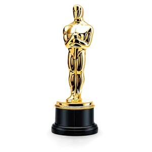 Sparkling Oscar Trophy PNG 53
