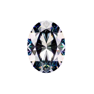 Sparkling Oval Jewel PNG Dav