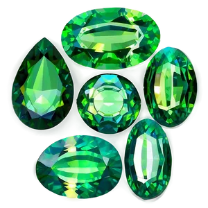 Sparkling Peridot Stone Png 72 PNG image