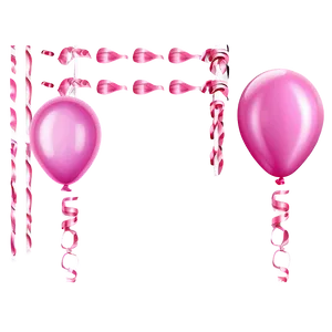 Sparkling Pink Balloons Event Png Sdh PNG image