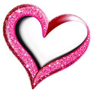 Sparkling Pink Heart Picture Png 05232024 PNG image