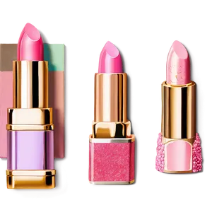 Sparkling Pink Lipstick PNG Hdu PNG
