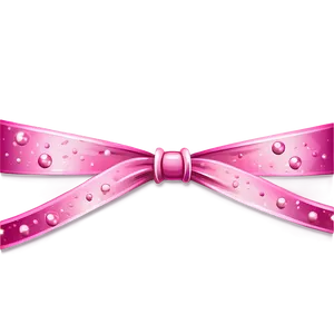 Sparkling Pink Ribbon Png 05252024 PNG image