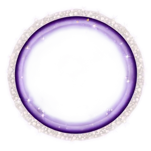 Sparkling Purple Circle PNG 74