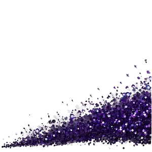 Sparkling Purple Glitter Border Png 64 PNG image