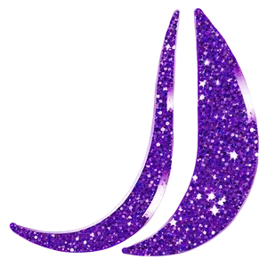 Sparkling Purple Glitter PNG 34