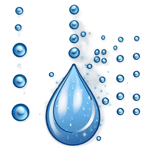 Sparkling Rain Drop Png Plt PNG image