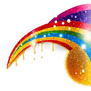 Sparkling Rainbow Emoji Png 06272024 PNG image