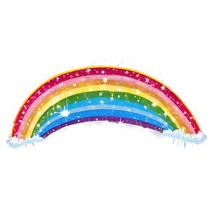 Sparkling Rainbow Png 91 PNG image