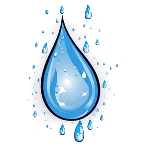 Sparkling Raindrop Png 24 PNG image