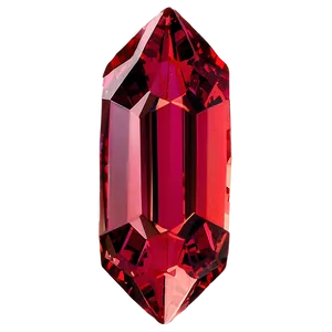 Sparkling Red Crystal PNG 18