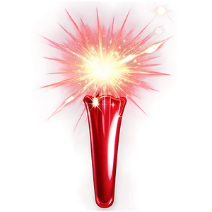 Sparkling Red Flare Png 06212024 PNG image