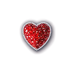 Sparkling Red Heart Png 83 PNG image