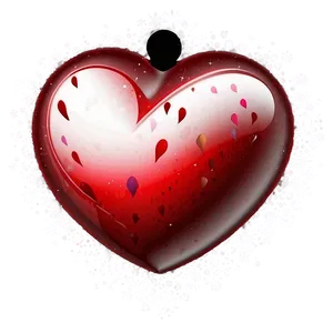 Sparkling Red Heart Png Yjf74 PNG image