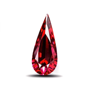 Sparkling Red Ruby Gem PNG 3