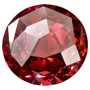 Sparkling Red Ruby Gem PNG 64