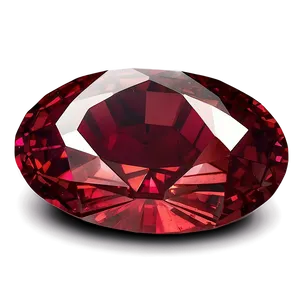 Sparkling Red Ruby Gem PNG Vnt67