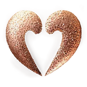 Sparkling Rose Gold Glitter Texture PNG Hvn PNG